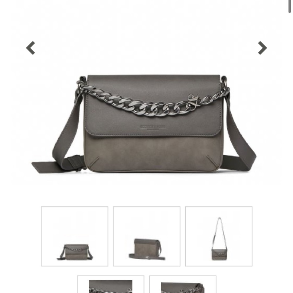 NWT SCOTCH AND SODA
WOMEN MEDIUM CROSSBODY BAG GREY